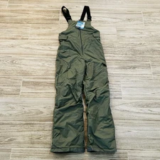 Columbia Snowslope III Bib Overalls Salopette Youth XL Insulated Green Snow