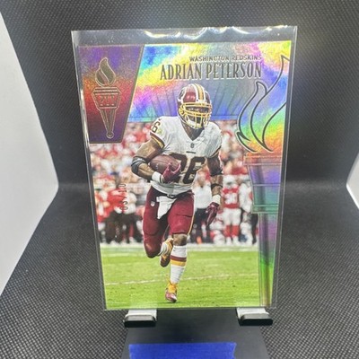 2019 Panini Passing the Torch Gold /10 Adrian Peterson #42 Redskins NFL