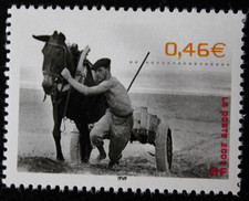 Timbre - FRANCE - Pêcheur de sable - YT3519 (issu du BF n°52) - 2002 - Neuf **