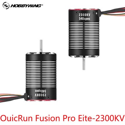 Hobbywing QUICRUN Fusion Pro Elite 2300KV Brushless 2 In 1 Crawler Motor RC Car