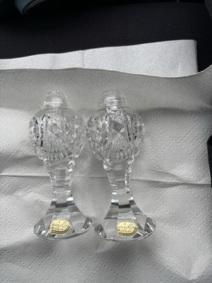 Salz und Pfeffer Streuen Aus Cristal von Bohemia Made In Czechoslovakia