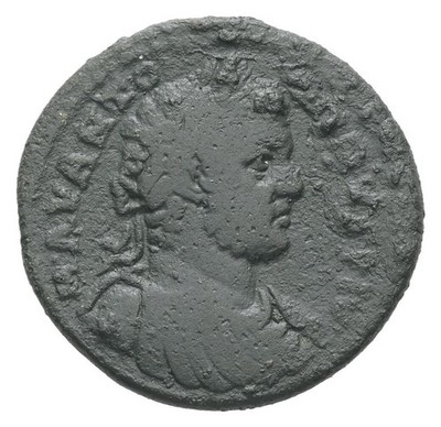 *Rare* Roman Empire - Caracalla (r. 198-217 AD) Provincial Bronze, Apollo Temple