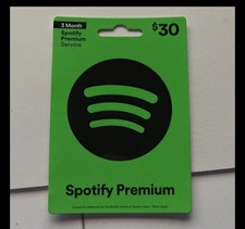 Spotify Premium Gift Card $30 Spotify Premium Gift Card $30