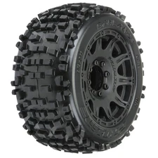 PRO117810 Pro-Line Badlands 3.8" MTD Raid 8x32 Wheels 17mm MT F/R