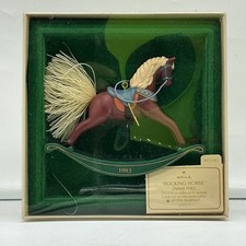 1983 Hallmark Keepsake Rocking Horse Christma...