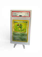 1999 POKEMON BASE SET 1ST EDITION SHADOWLESS #45 CATERPIE PSA 10 NEW CERT