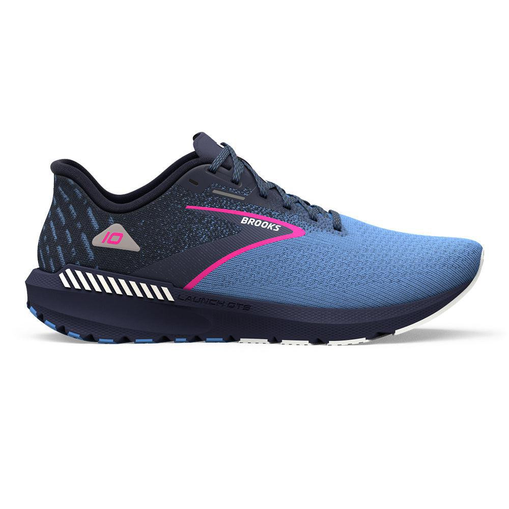 Женские кроссовки Brooks Launch GTS 10, Peacoat/Marina Blue/Pink Glo, средний размер 5 Б, США