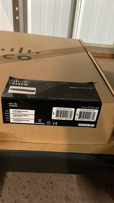 Cisco SF500-48P-K9-G5 48-Port PoE Managed Switch Stackable NEU OVP mit Garantie