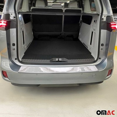 Rear Bumper Sill Cover Protector for VW ID. Buzz 2025 Stainless Steel Silver 1x