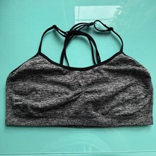 Source Unknown Gray Sports Bra Minimalist Design Women’s M or L Activewear Sport