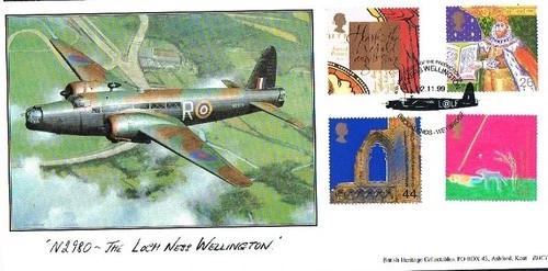 1999 christians tale N2980 THE LOCH NESS WELLINGTON british heritage FDC