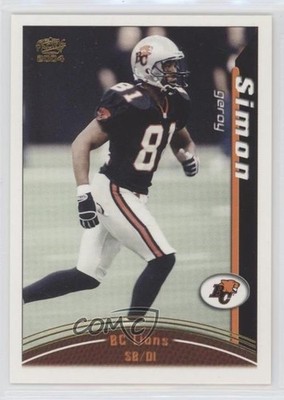 2004 Pacific CFL Geroy Simon #10 0c3