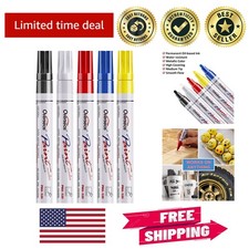 Oil-Based Paint Markers - Quick Dry Assorted 5 Pack for Artists  Crafters