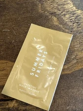 SUMMER FRIDAYS Overtime Mask 3g Foil Trial Packet Sample Size NEW