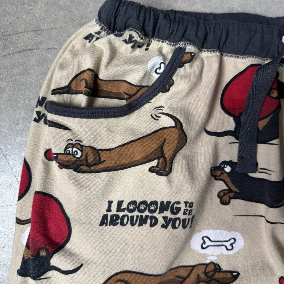Lazy One Women's Pajama Pants Medium Dachshund Weiner Dog Lounge PJ Pockets Soft - Image 4 of 4
