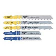 Milwaukee 4932345825 Wood Metal Jigsaw Blade Set 5pc