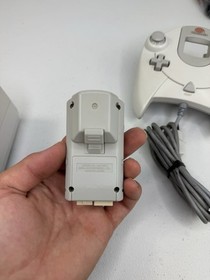 Sega Dreamcast Console - White w/ Controller & Cords! HKT-3020 Tested & Works
