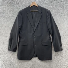 Hugo Boss Blazer Mens 46 Long Slim Wool Suit Jacket Classic 2 Button Formal Coat