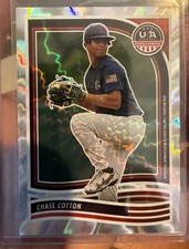 2024 Panini Stars and Stripes - Chase Cotton #175 Lightning /30 (RC)