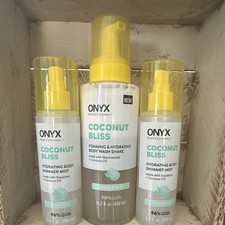 ONYX Professional Coconut Bliss Hydrating Body Wash Shimmer Mist