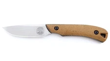White River Smith & Sons Axiom CPM Magnacut Steel Natural Canvas Micarta Handle