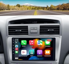 Car Carplay Stereo w/Cam Bluetooth EQ Cam Radio Media For 2007-2011 Toyota Camry