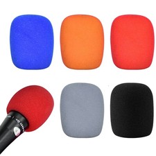 5 pezzi Antivento Microfono Spugna Microfono ad Alta Densità Palmare Copre Mic