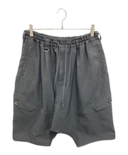 s'yte                    Pocket 6 Quarter Length Sarouel Pants black UV-P08-904