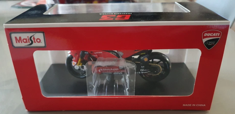 MOTO DUCATI DESMOSEDICI GP 2022 - NEUF - MAISTO DUCATI 63 - 1/18 - Photo 3/3