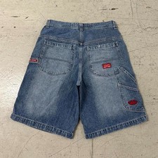 Y2K JNCO Crown Jean Shorts