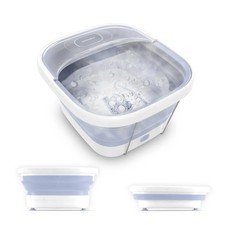 Homedics Smart Space Essential Collapsible Footbath Bubble Massage Sealed NEW