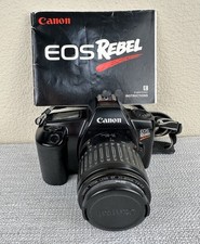 Canon EOS Rebel 35mm Film Camera w/ Zoom Lens EF 35-80mm 1:4-5.6
