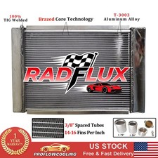 26 X 16 Overall Size Aluminum Performance Custom Radiator Kit 204115b 2-rows 26 X 16 Overall Size Aluminum Performance Custom Radiator Kit 204115b 2-rows
