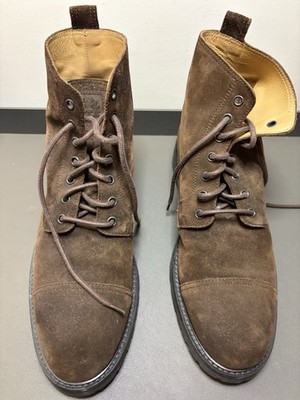 Belstaff Alperton Suede Leather Boots Men