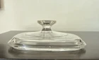 Vintage Pyrex A70 Clear Glass Replacement Lid 7in Square Corning Ware Casserole