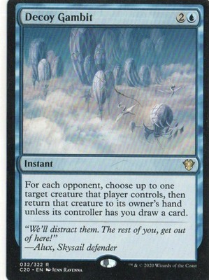 MTG  COMMANDER 2020 DECOY GAMBIT RARE
