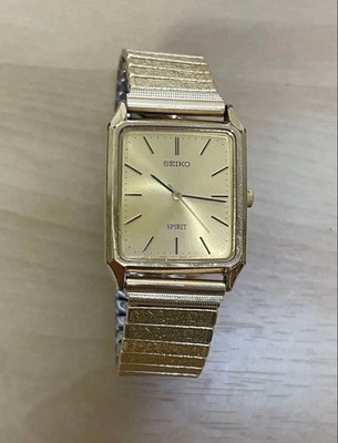 SEIKO SPIRIT Quartz Men's Watch Seiko Gold Color Watch
