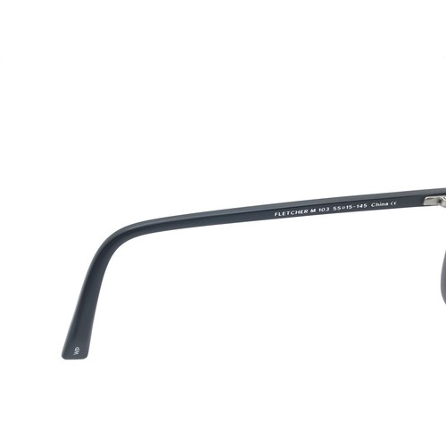 Warby Parker Fletcher M 103 Matte Black Square Eyeglasses Frames 55-15 145 Men - Picture 10 of 12