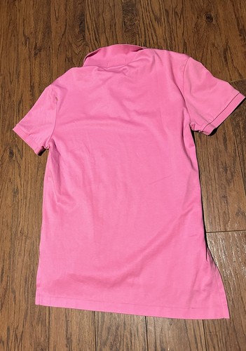 Polo Ralph Lauren Hemd Gr. L PINK INTERLOCK PIMA SOFT TOUCH -PONY GOLF Shirt - Bild 6 von 6