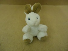 Telefora Rabbit Bunny 9in Snuggly White/Brown