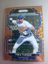 2022 Panini Prizm Trea Turner #227 Bronze Donut Circle Prizm /40 Phillies