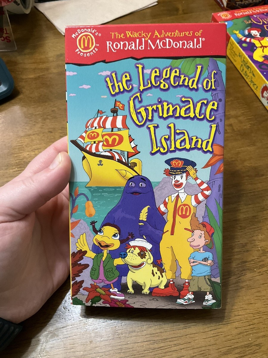 Wacky Adventures of Ronald McDonald VHS Video Tape Vol Legend