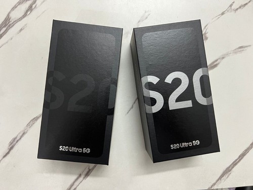 NEW in Box Samsung Galaxy S20 Ultra 5G SM-G988U 128GB Factory Unlocked Carriers - Zdjęcie 3 z 8