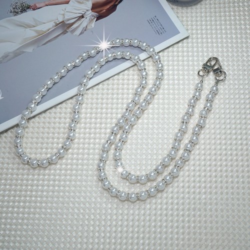 Umhängetasche Pearl Schlüsselband Handgelenkband für Handy Kamera Tasche Geldbörse Schlüsselanhänger USB - Bild 16 von 18