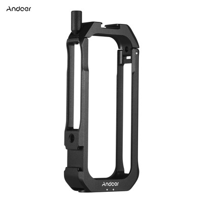 Andoer C-ONE X2 Protective Cage Case Action Camera Rig with Cold Shoe Mount F9V7