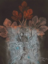 LEONORA CARRINGTON Surrealism Art Poster or Canvas Print "THE FIG MOTHER"