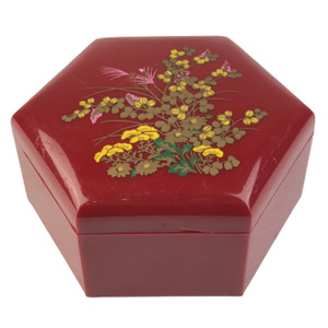 Vintage Plastic 3 Trinket Box Set Made In Hong Kong