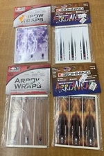 Bohning Blazer Wrap X-Small 4 inch 9 nine 12pk for Carbon Arrow 4 Packs Variety