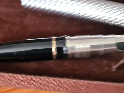 Rare Sheaffer Targa Fountain Pen 1012 Silver Plated Spiral Classic