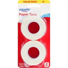 Equate Paper Tape - Latex-Free and Hypoallergenic - Value Pack - 2 count